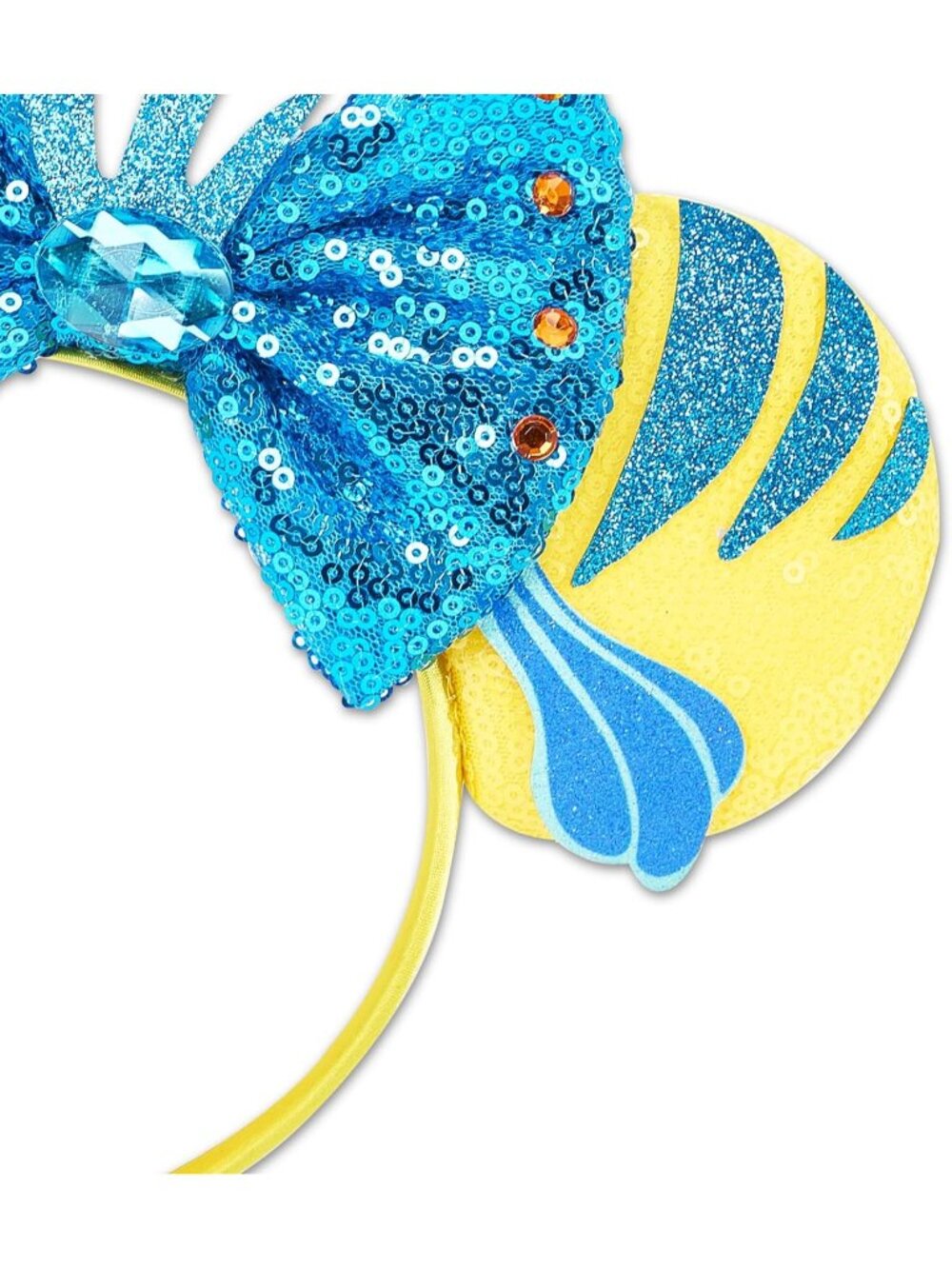 Women Blue Yellow Cartoon Mickey Mouse Costume Headband For Cosplay - Picture 4 of 7